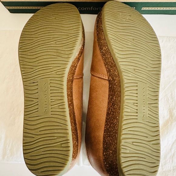 Stegmann Liesl Skimmer Tan Leather Slip-On Loafers size 6 - Picture 8 of 10